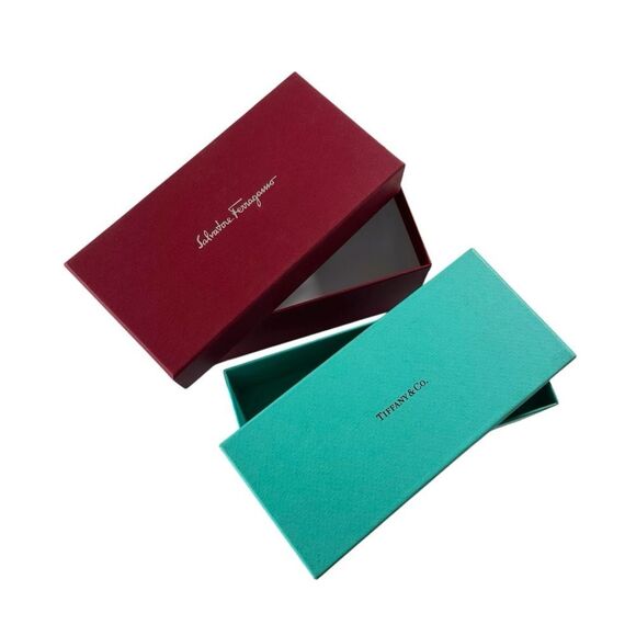 Set of 2 Decorative Storage Designer Boxes - Picture 1 of 8